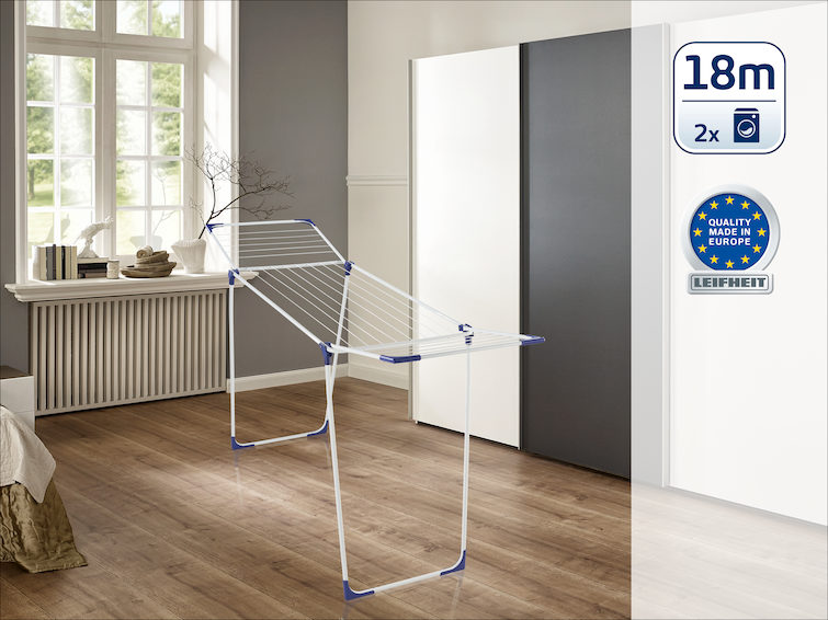 Wäscheständer Classic 180 Solid - sicherer Stand | Leifheit